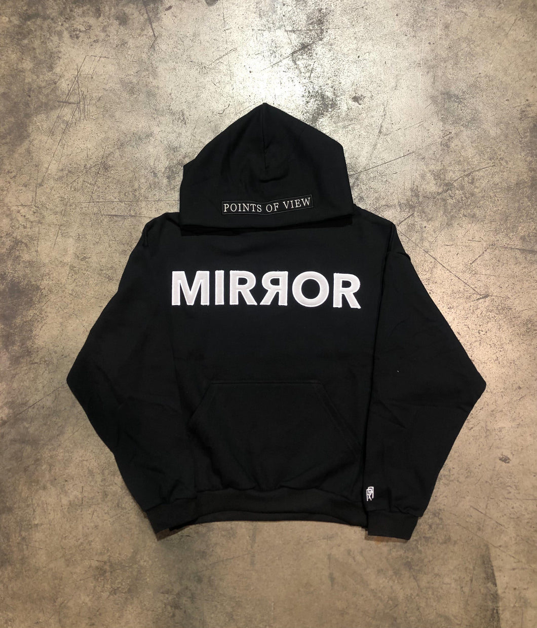 MIRROR black Hoodie