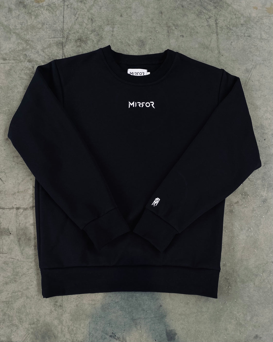 Mirror Crewneck Black