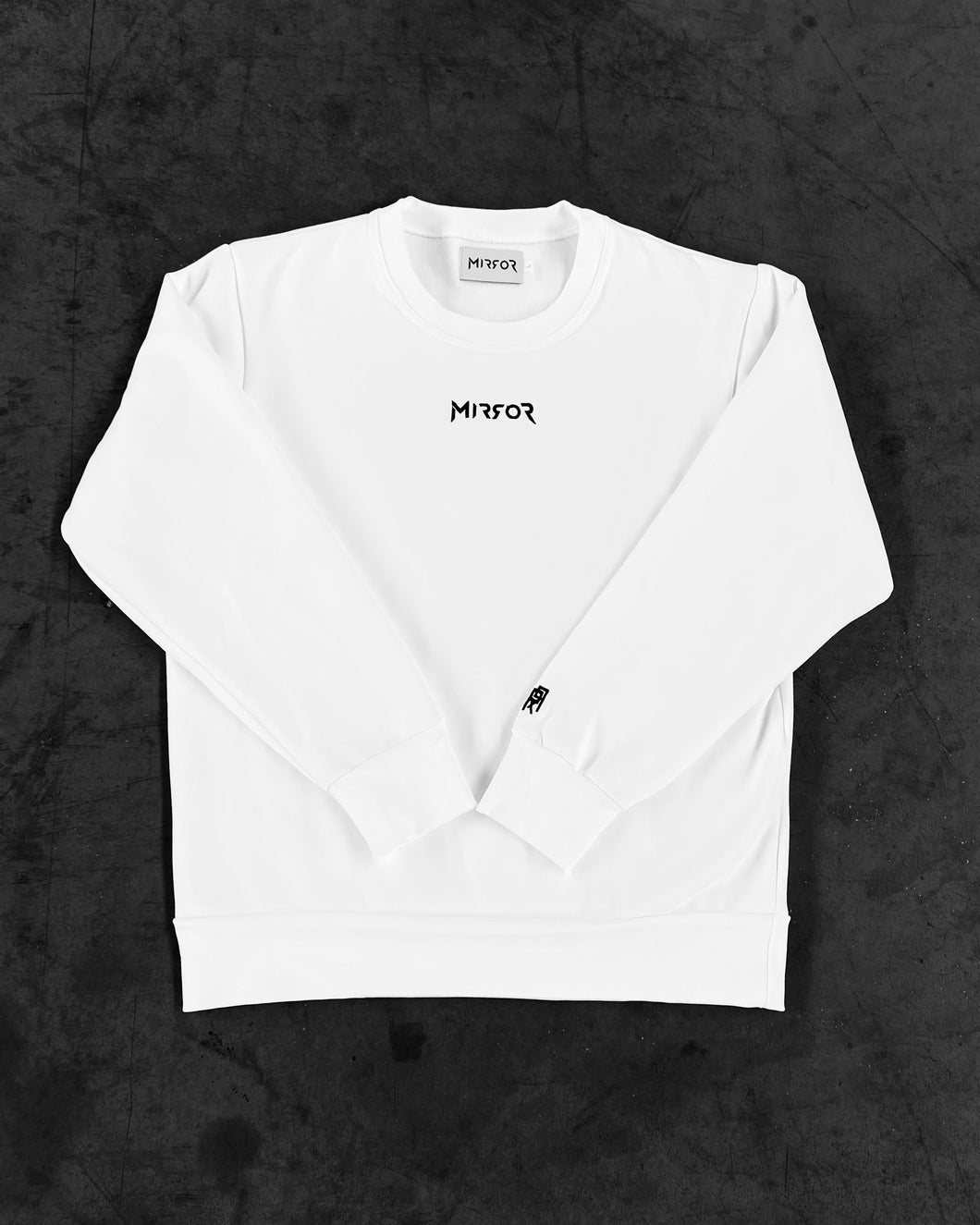 Mirror Crewneck White